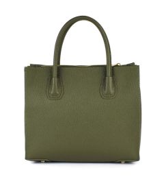 Ladies bag in leather 20094 Green