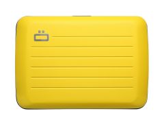 Portafoglio in alluminio Ogon Design Smart Case V2 Taxi Yellow