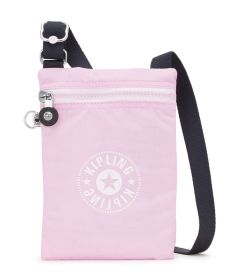 Borsa piccola a tracolla Kipling Afia Lite Blooming Pink