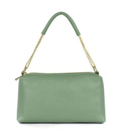 Ladies shoulder bag in leather 20169 Apple