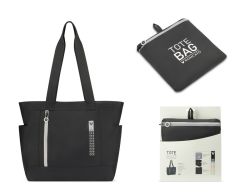 Foldable Shopper bag Roncato Compact 2013 Black Smoke