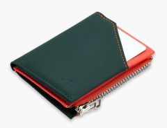 Wallet ROIK Zip Coin Vegan Coral