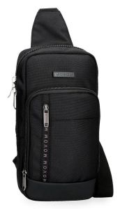Mens crossbody bag Movom Buster 53459 Black