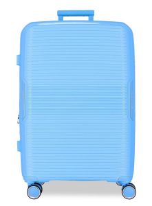 Trolley grande espandibile Movom Inari Azzurro
