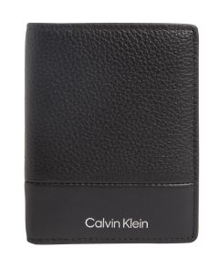 Portafoglio uomo piccolo Calvin Klein Nero