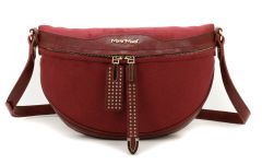 Ladies shoulder waistbag Mimì-Muà Bordeaux