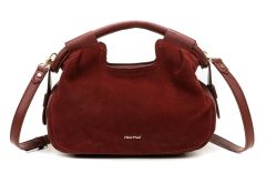 Borsa a mano e tracolla Mimì-Muà Bordeaux