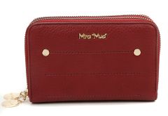 Ladies wallet 2-zip Mimì-Muà Bordeaux