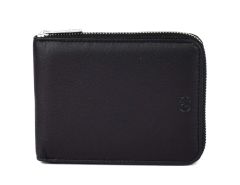 Portafoglio uomo con zip Gianfranco Corti Wild 4412 Nero