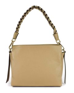 Ladies bag in leather 20121 Ecrù