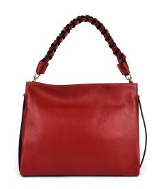 Ladies bag in leather 20119 Red