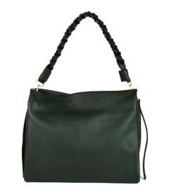 Ladies bag in leather 20119 Green
