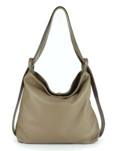 Ladies bag backpack 20141 Taupe