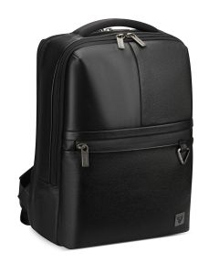 Zaino in pelle Roncato Trial DLX 1140 Nero