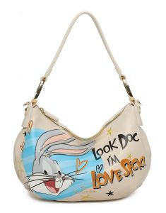 Ladies shoulder bag Braccialini Amy Looney Tunes