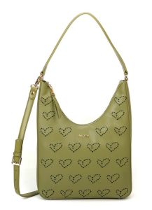 Borsa a spalla e tracolla Mimì-Muà Verde