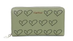 Ladies wallet with zip Mimì-Muà Green