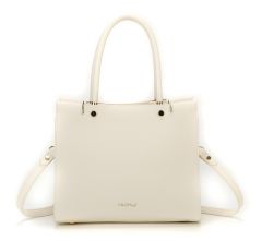 Borsa a mano e tracolla Mimì-Muà Bianca