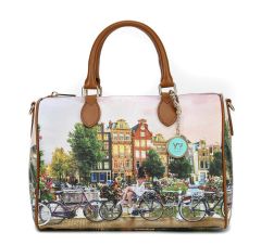 Borsa bauletto Ynot? 318 Amsterdam Flower River