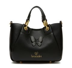 Borsa a mano e tracolla Braccialini Amy Bijoux Nera