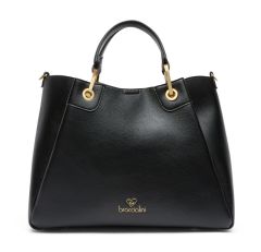 Borsa a mano e tracolla Braccialini Amy Nera