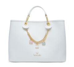 Borsa a mano e tracolla Braccialini Beth Bianca