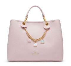 Borsa a mano e tracolla Braccialini Beth Rosa