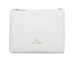 Ladies shoulder bag Braccialini Jinny White