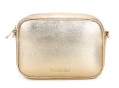 Ladies shoulder bag Braccialini Jinny Leather Gold