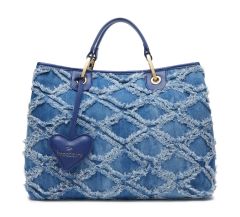 Borsa a mano e tracolla Braccialini Beth Jeans