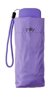 Mini manual flat umbrella  Y-dry Maya Lilac
