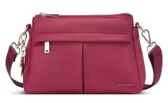 Borsa a tracolla piccola 3 comparti Roncato Pacific 2746 Vinaccia