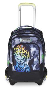 Trolley scuola Seven Jack 3 ruote Detach Sprint Paint Boy