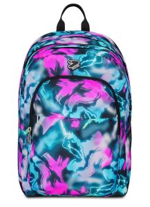 Zaino Seven The Double Pro XXL Detach Reversibile Fluo Fuxia
