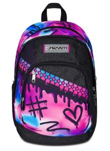 Zaino scuola Seven Dual Sprint Paint Girl