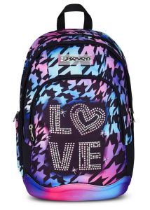 Zaino scuola Seven Dual Glow Love