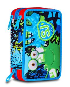 Pen Case 3 zip SJ Fantasys Boy