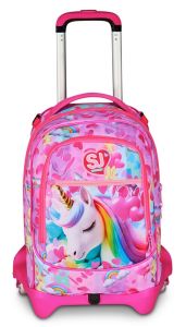 Trolley Backpack SJ Jack 3 wheels Flyunicorn Girl