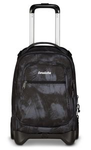 Trolley Backpack Invicta Plug Fantasy Brushed Black