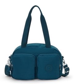 Borsa a mano e tracolla Kipling Cool Defea Cosmic Emerald