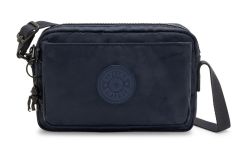 Borsa tracolla Kipling Abanu Satin Camo Blue