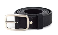 Belt in leather Emporio Cattani Black