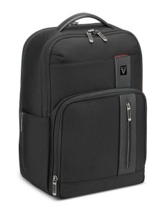 Slim Laptop Backpack 14" Roncato Cambridge 3812 Black