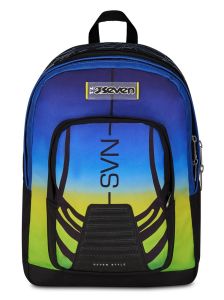 Zaino scuola Seven Freethink Nuanced Reflex Blue