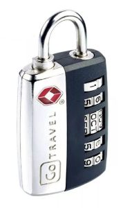 TSA Date lock GoTravel Black