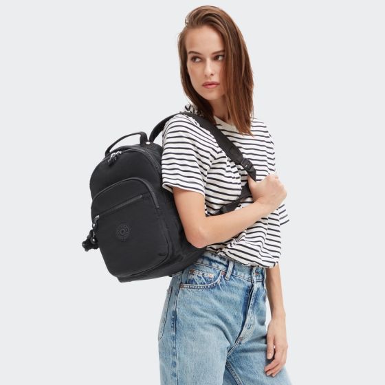 Backpack Kipling Seoul S Black Noir - Shop and Buy online display picture 3