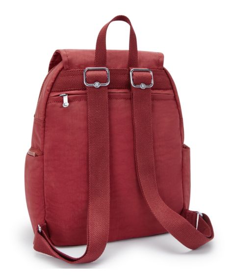 New with tags Kipling City Zip Small Backpack Funky Red $119+ tax The City Zip backpack, now in Funky Red! Just in time for  main image 3