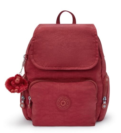 Kipling City Pack Small Red City Zip Small Backpack main image 4