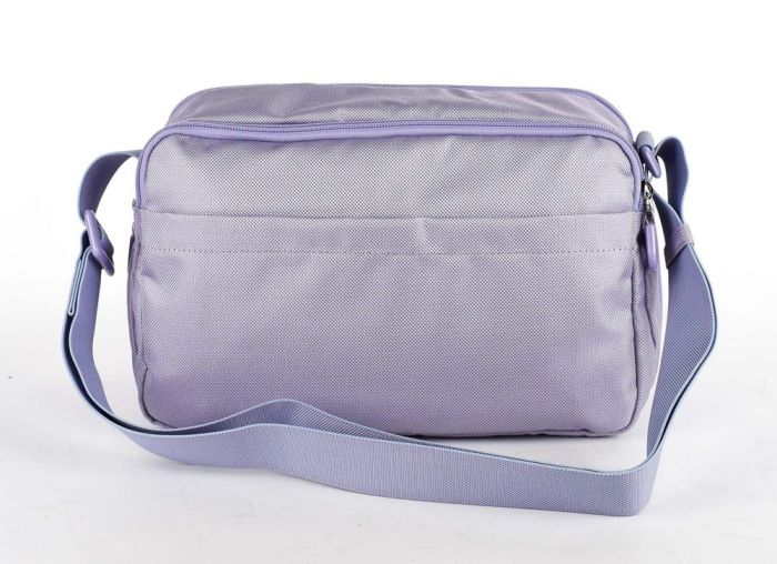 Shoulder bag expandable Mandarina Duck MD20 MT48 Lavander - Shop 