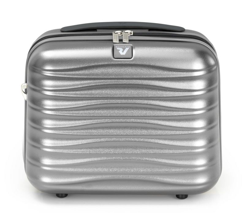 RONCATO Wave Kabinen-Trolley 55x40x20 Cm – Champagnefarben, TSA-Schloss, Wasserabweisend